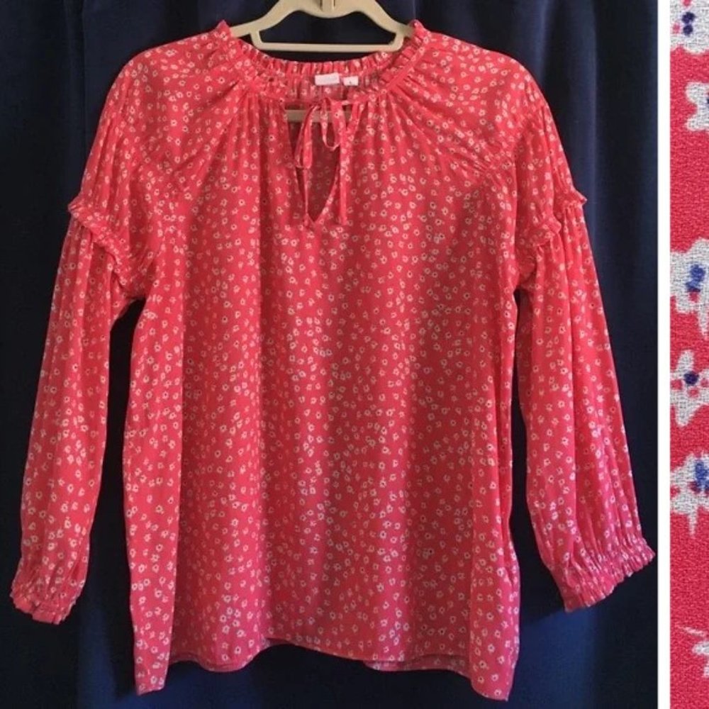 GAP | Floral Peasant Blouse